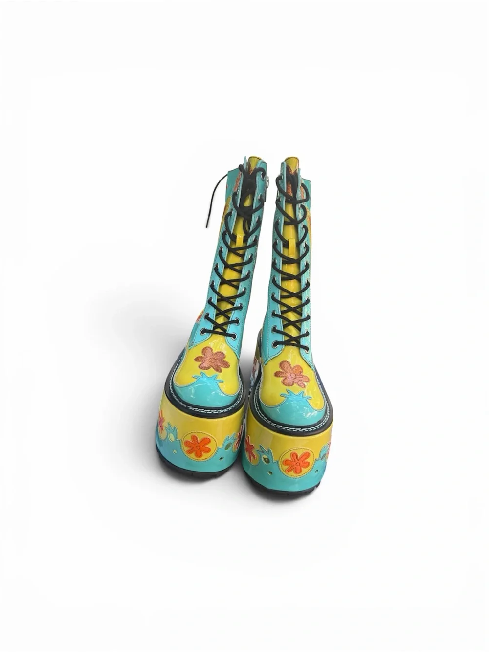 Dolls kill Scoobydoo The Mystery Machine Platform Boots